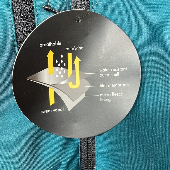 NWT XL NFL.com Philadelphia Eagles‎ Soft Shell Zipper Coat with Removable Hood - Picture 13 of 16